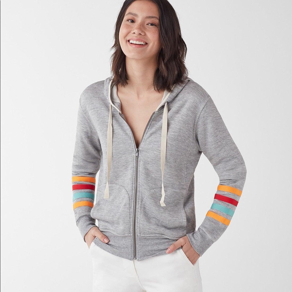 NEW Splendid x Gray Malin Lifeguard Sweatshirt, S